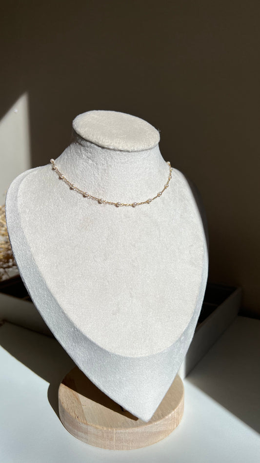 Choker Perlas Pequeñas