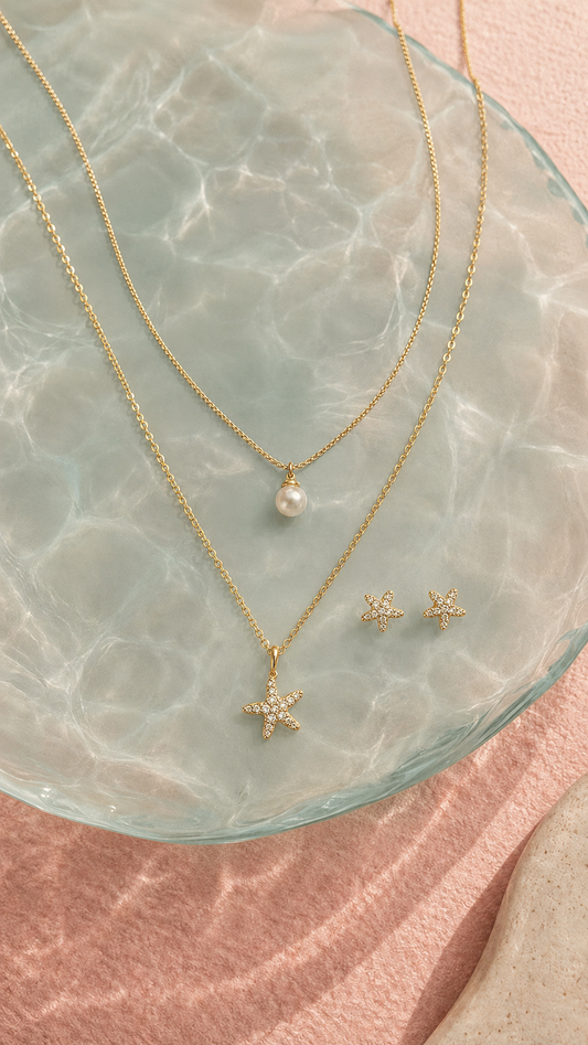 CONJUNTO ESTRELLA Y PERLA